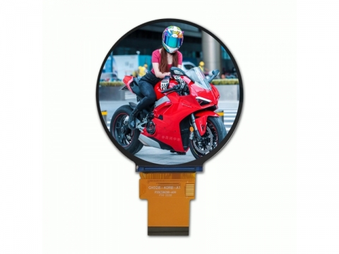 2.8 inch circular LCD screen with 40pin RGB interface